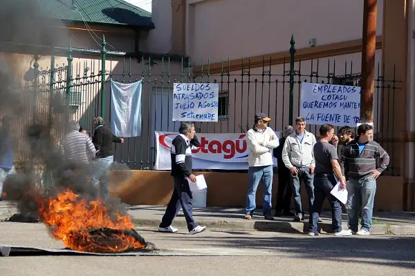 Empleados de Cotagú reclaman por la "crítica" situación económica 