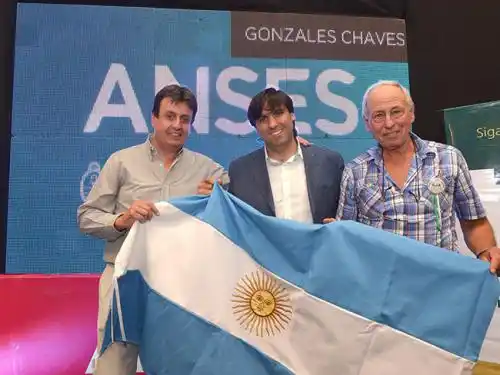 Bossio inauguró oficina de la ANSES en Gonzales Chaves