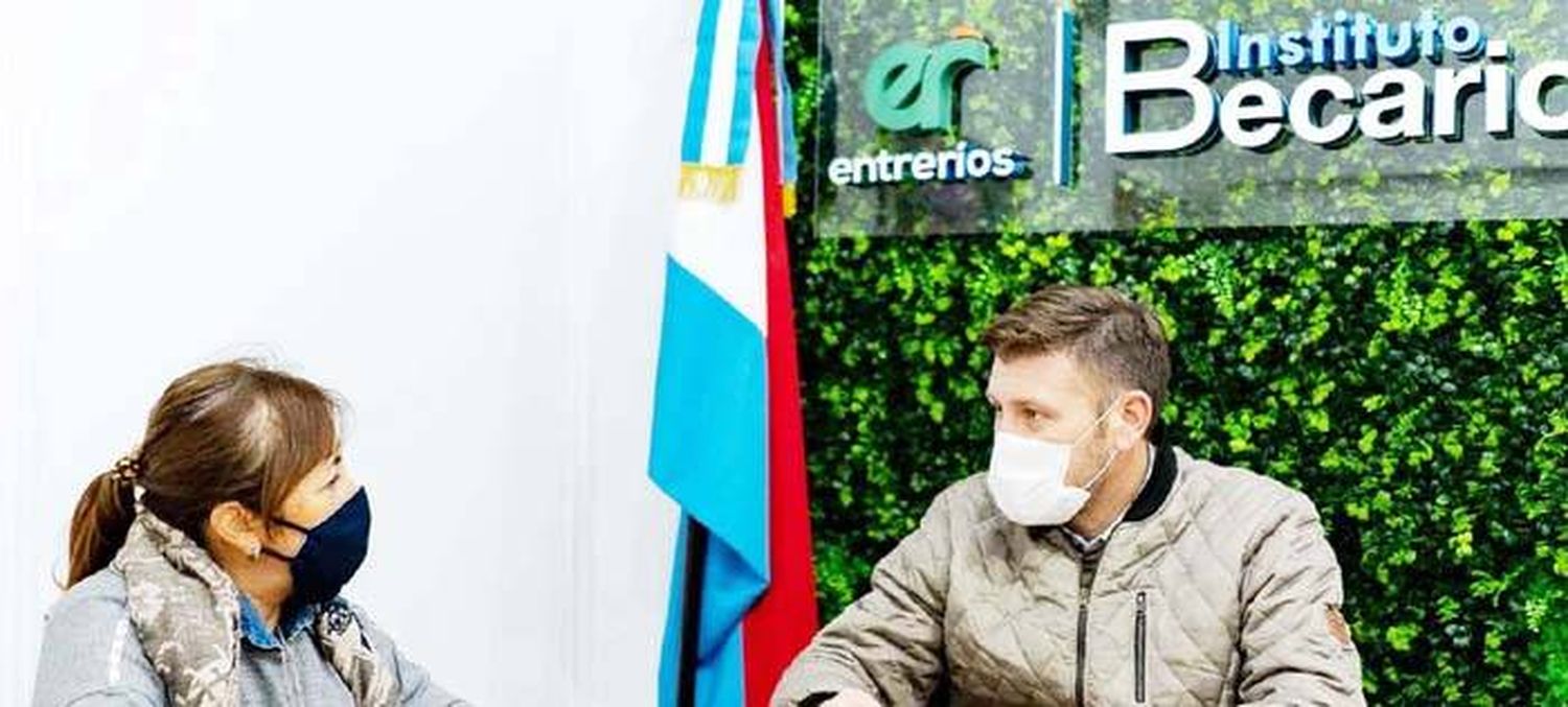 El Becario y la Municipalidad de Paraná acordaron ampliar beneficios para estudiantes con discapacidad