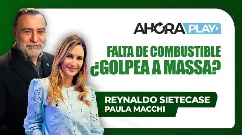 ¿La falta de combustibles golpea a Sergio Massa?