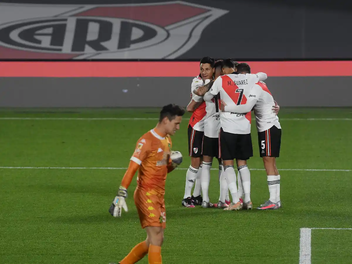 River recuperó la sonrisa
