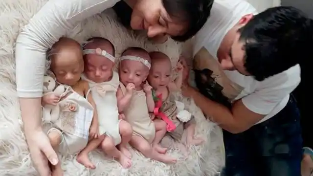 Amor multiplicado: Festeja su día la mamá de los cuatrillizos nacidos en Paraná