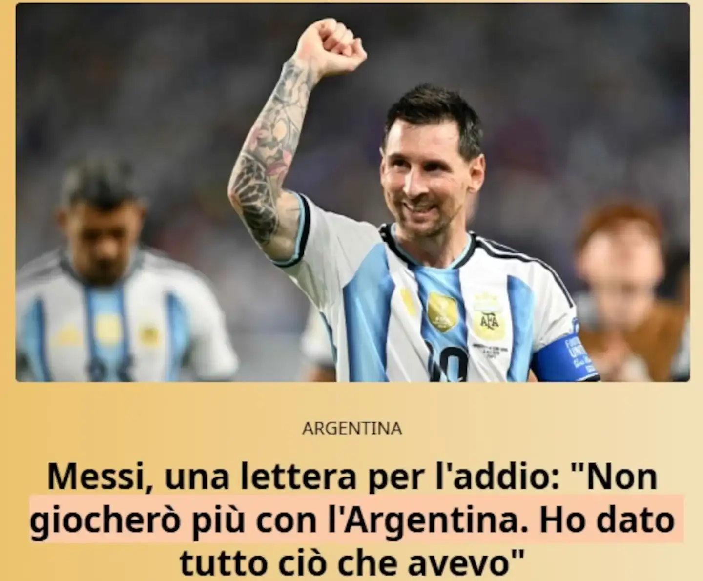 El retiro de Messi recorrió el mundo: así reaccionaron los principales diarios deportivos - 6