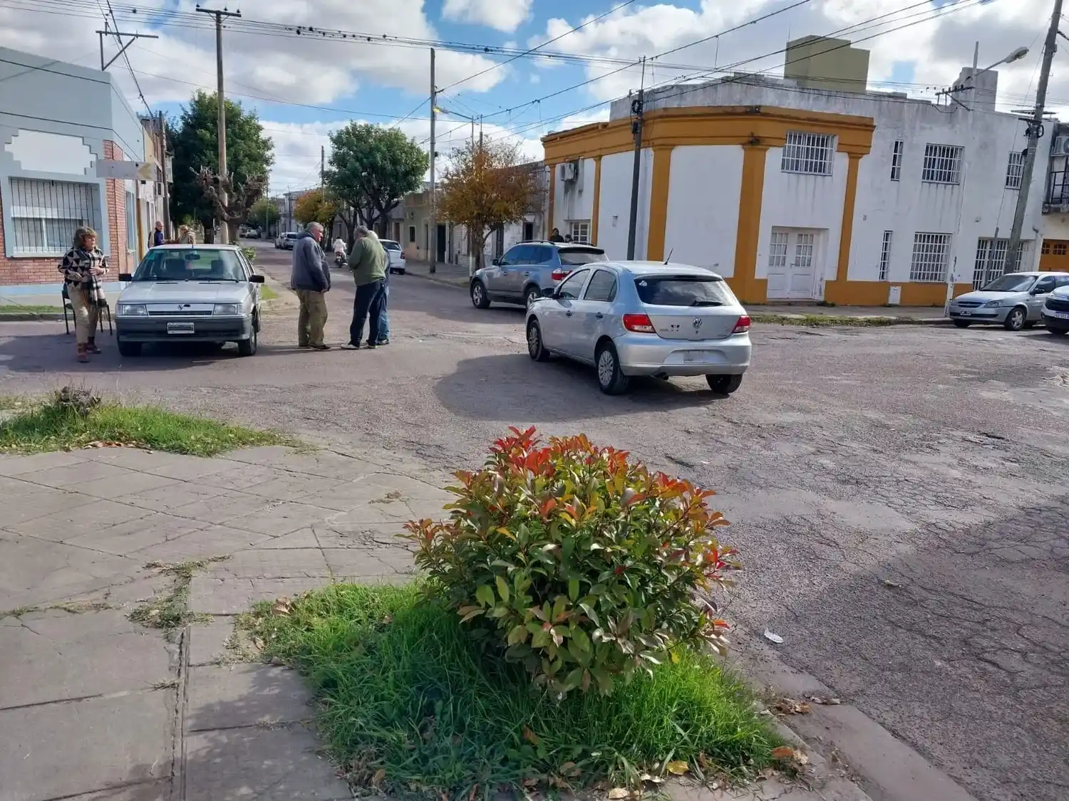 Tránsito trabajó en la zona.