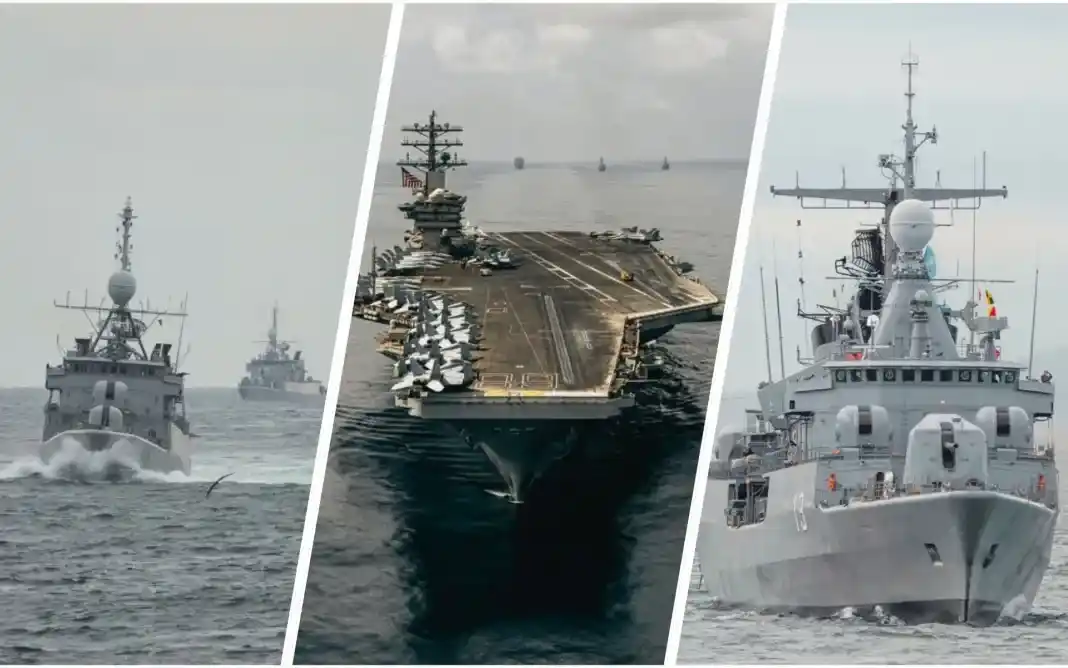 Tras participar de ejercicios con el portaaviones estadounidense, una corbeta llegará a Puerto Quequén