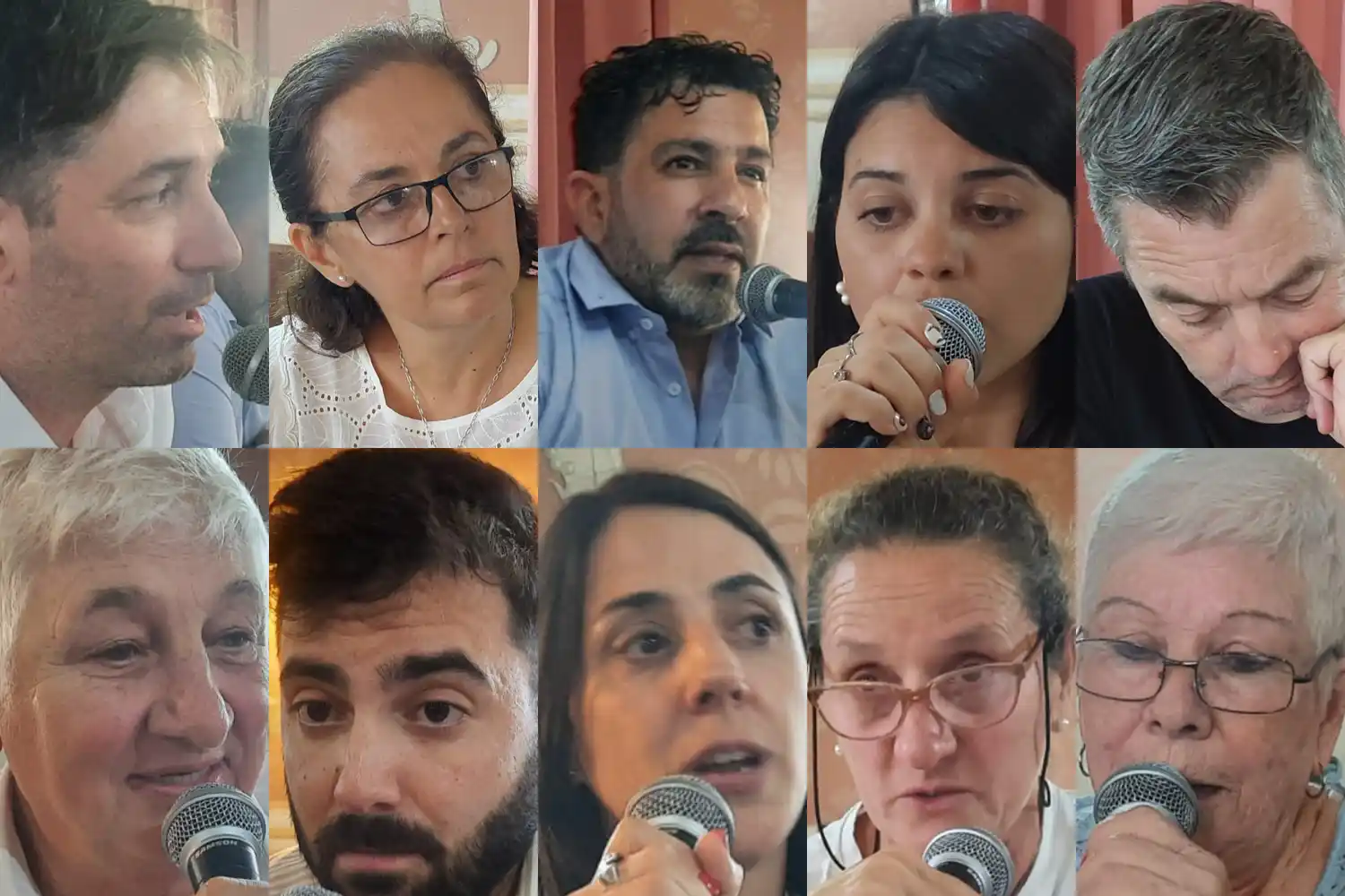 Los ediles que cumplen mandato y el subsecretario legislativo se despidieron en sesión.