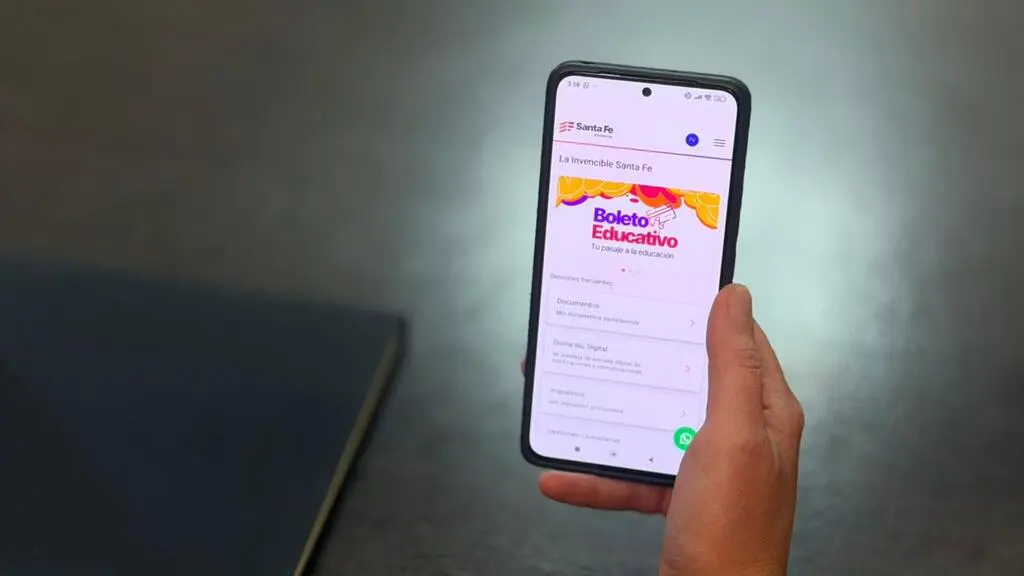 Con la app Mi Santa Fe se puede gestionar el BEGM
