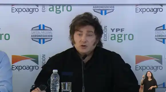 El presidente visita Expoagro