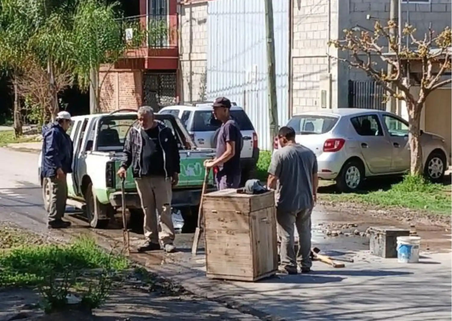Independencia y Thorne: después de los reclamos, vinieron a arreglar