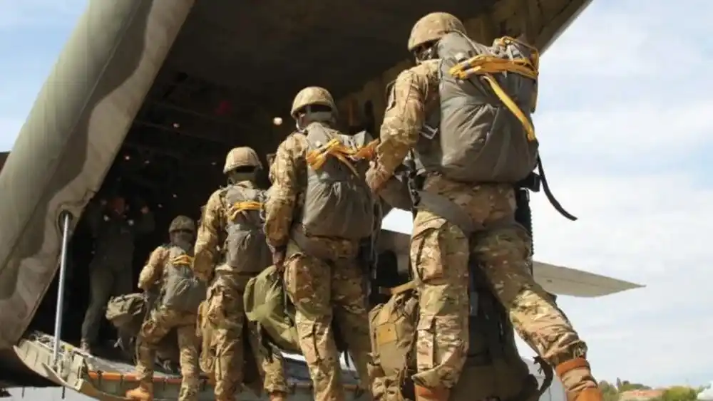 Las Fuerzas Armadas argentinas.