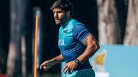 Bruni se embarcó rumbo a Europa con Los Pumas