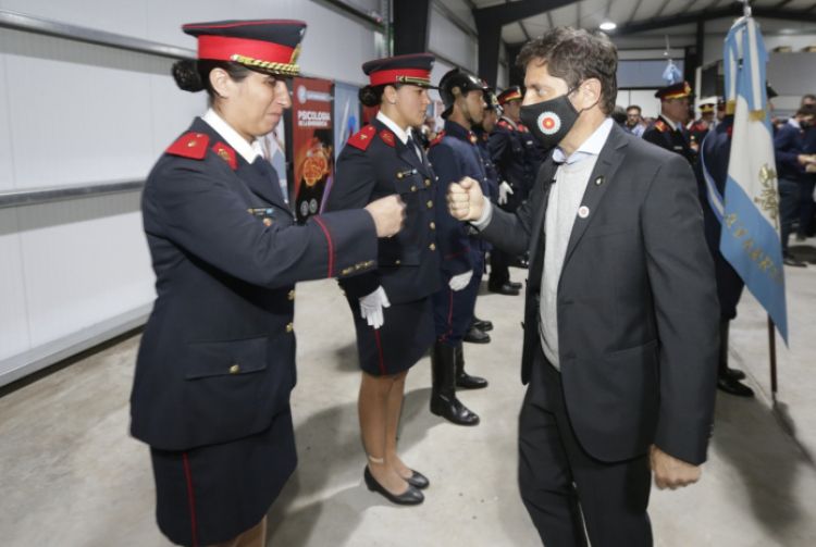 Inauguraron el primer centro de entrenamiento de bomberos voluntarios en Tapalqué