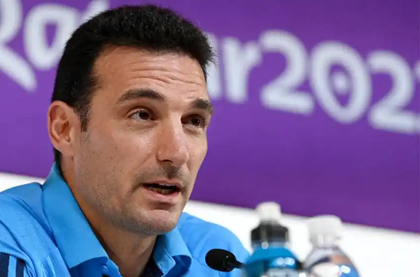 Scaloni: "No sorprende que Australia haya clasificado"