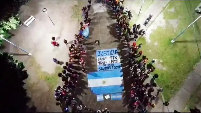 Necochea: marcha por un nuevo “juicio justo” para cuatro policías bonaerenses condenados