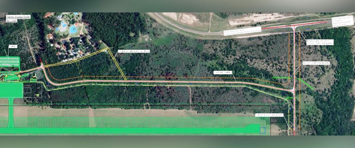 Se llamó a licitación para las obras complementarias del acceso al Aeropuerto “Comodoro Pierrestegui”