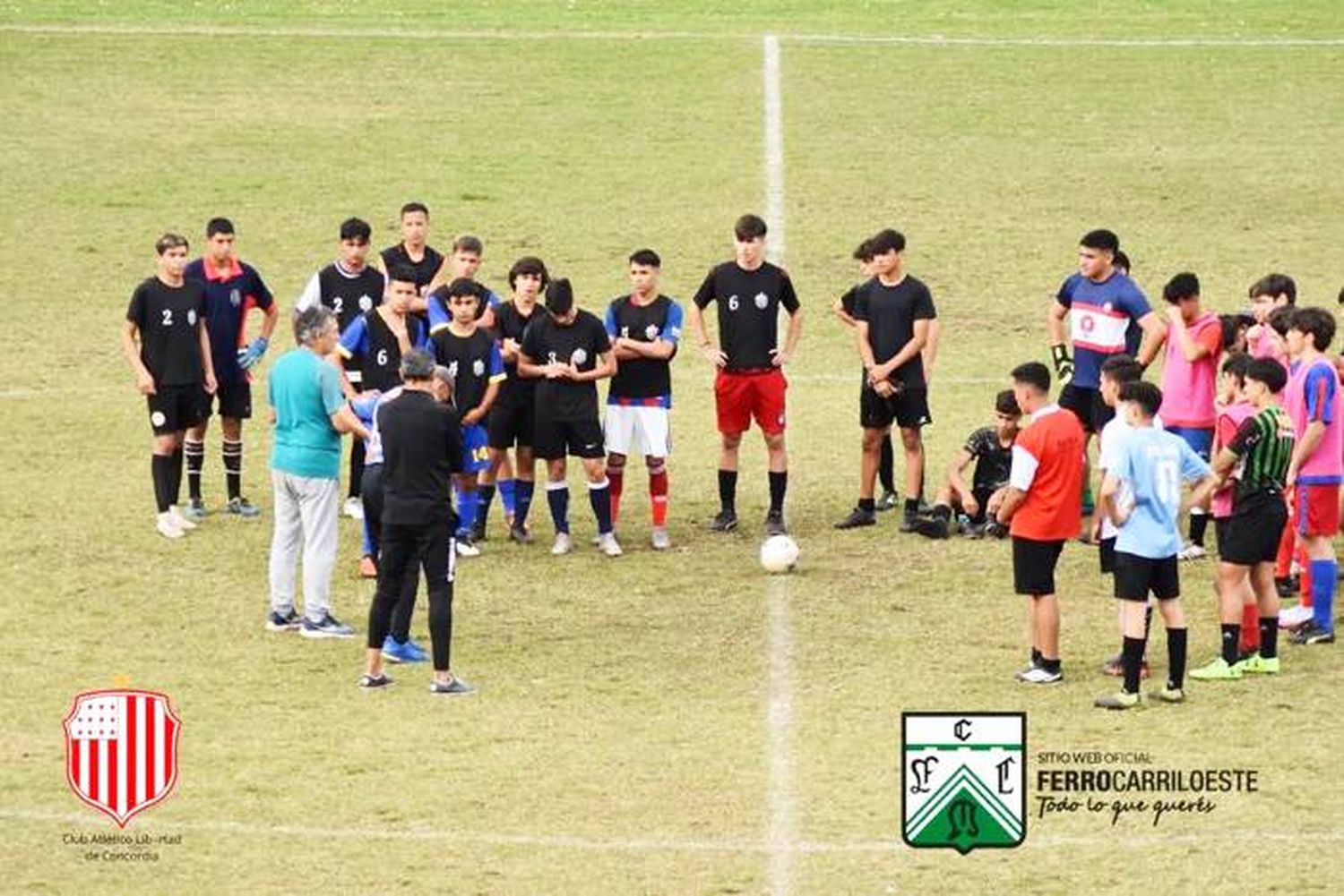 Ferrocarril Oeste hizo pruebas  a jugadores en el Club Libertad