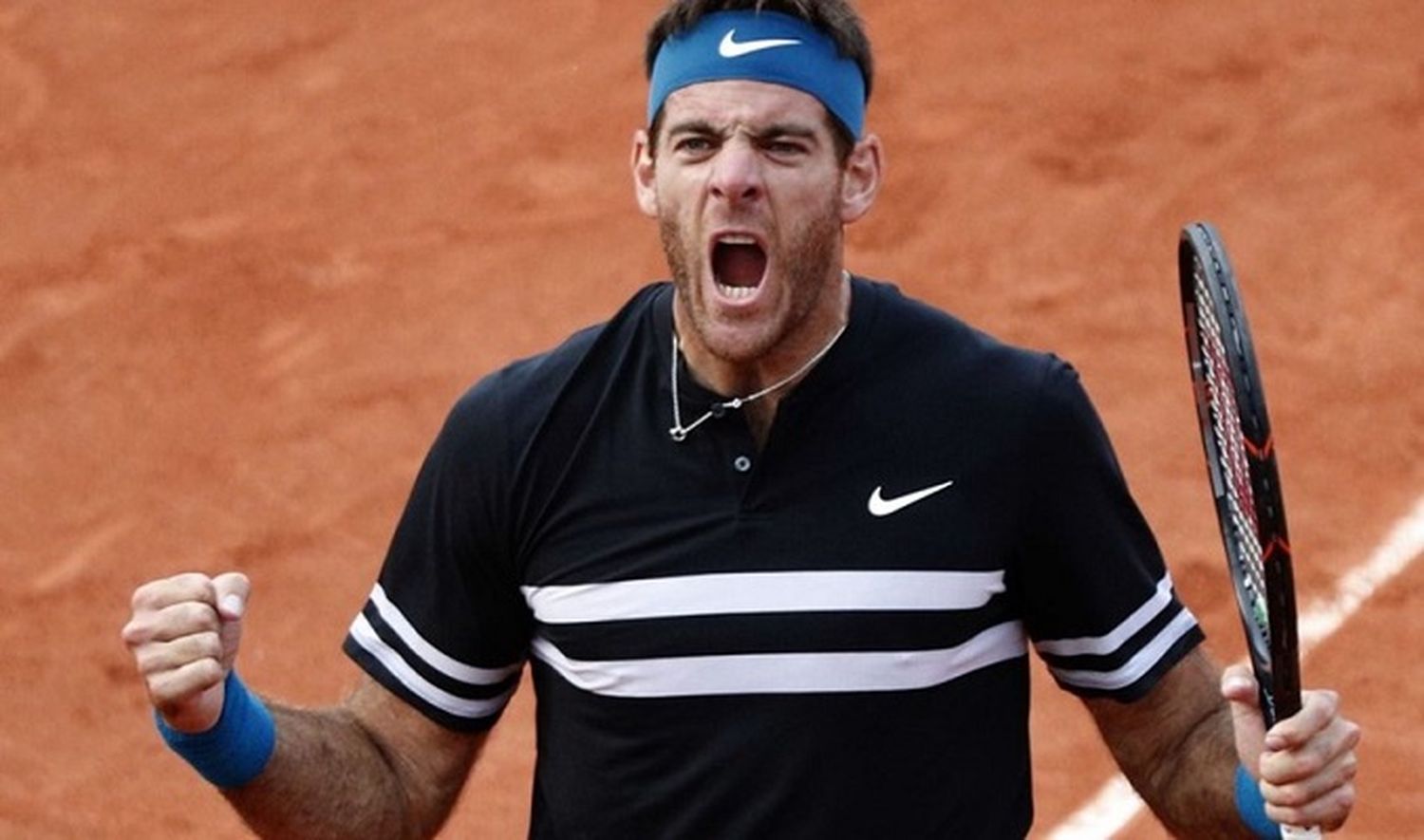 Del Potro pasó a semis y buscará derrocar al "Rey" de Roland Garros