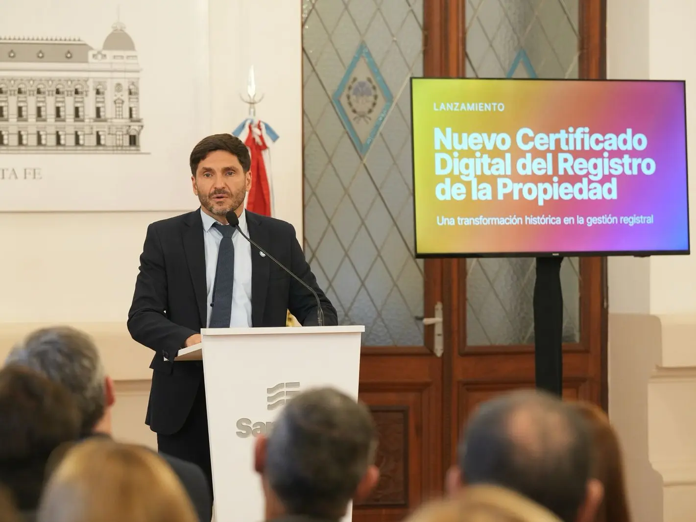 La provincia impulsó la digitalización del Certificado del Registro de la Propiedad.