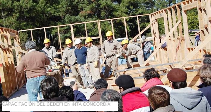  La capacitación es MUY IMPORTANTE  para la construcción con madera