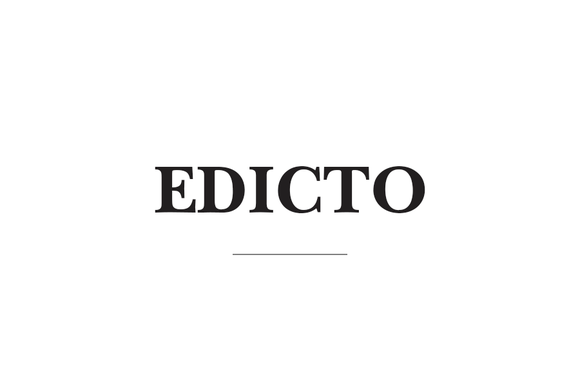 EDICTO: Solicitud de Inscripción como Martillero y Corredor Público de Juan José Scorcelli