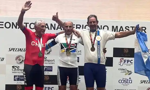 Juan Carlos Haedo, a los 77 años, volvió a brillar: campeón panamericano en Asunción