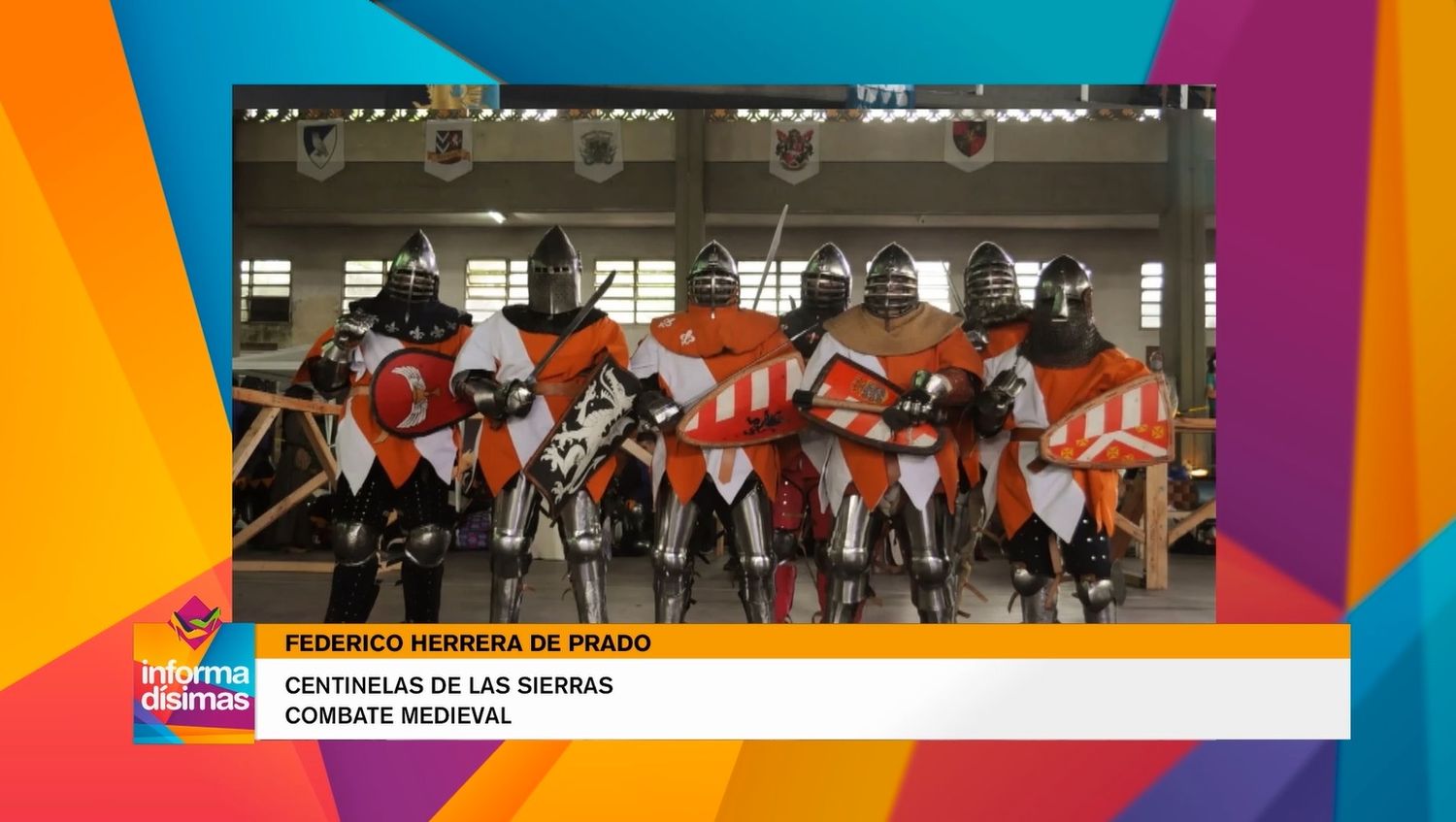 Combate medieval, la actividad que desde Tandil gana seguidores