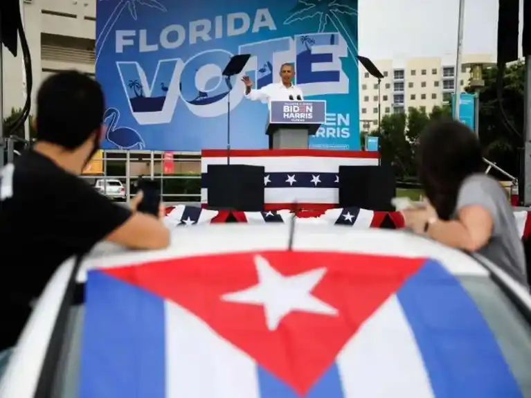 La importancia del voto latino en la campaña electoral estadounidense.