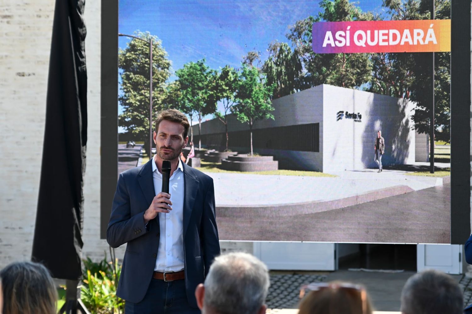 Provincia presentó el proyecto para ampliar el SAMCo de la ciudad de San Vicente