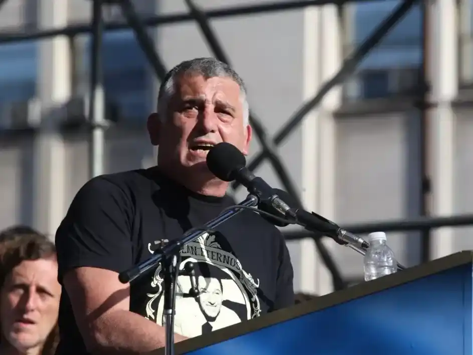 Secretario adjunto de Smata, Mario "Paco" Manrique.