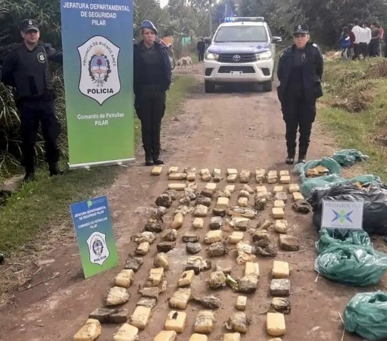 Doce detenidos y 71 kilos de drogas secuestrados en operativos en el Conurbano