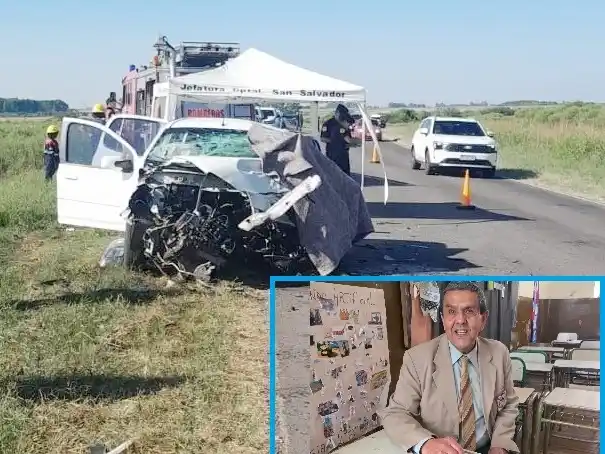 Trágico siniestro vial en la ex Ruta 18: murió el reconocido abogado concordiense Carlos Medina