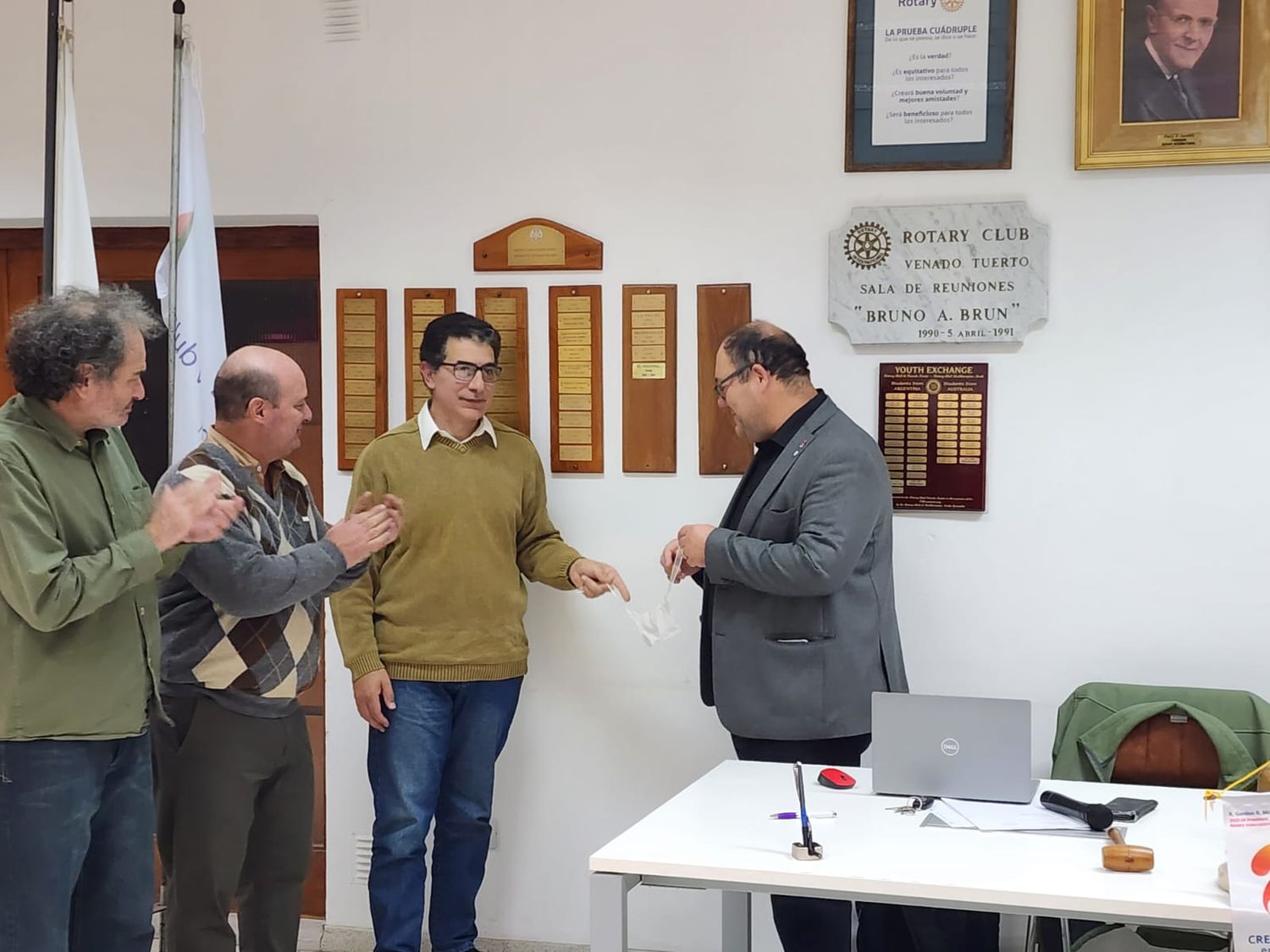 El nombre de El Industrial se suma a los distinguidos por el Rotary Club.