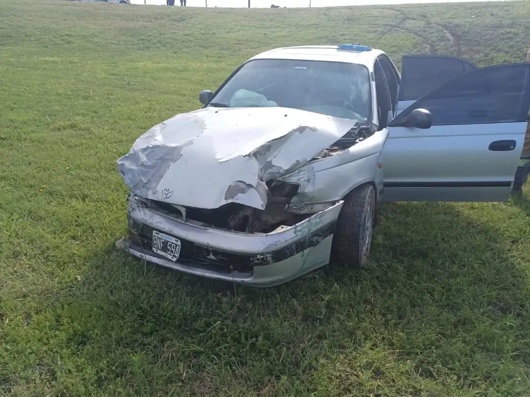Accidente choque ruta dia morteros siniestro vial - 3