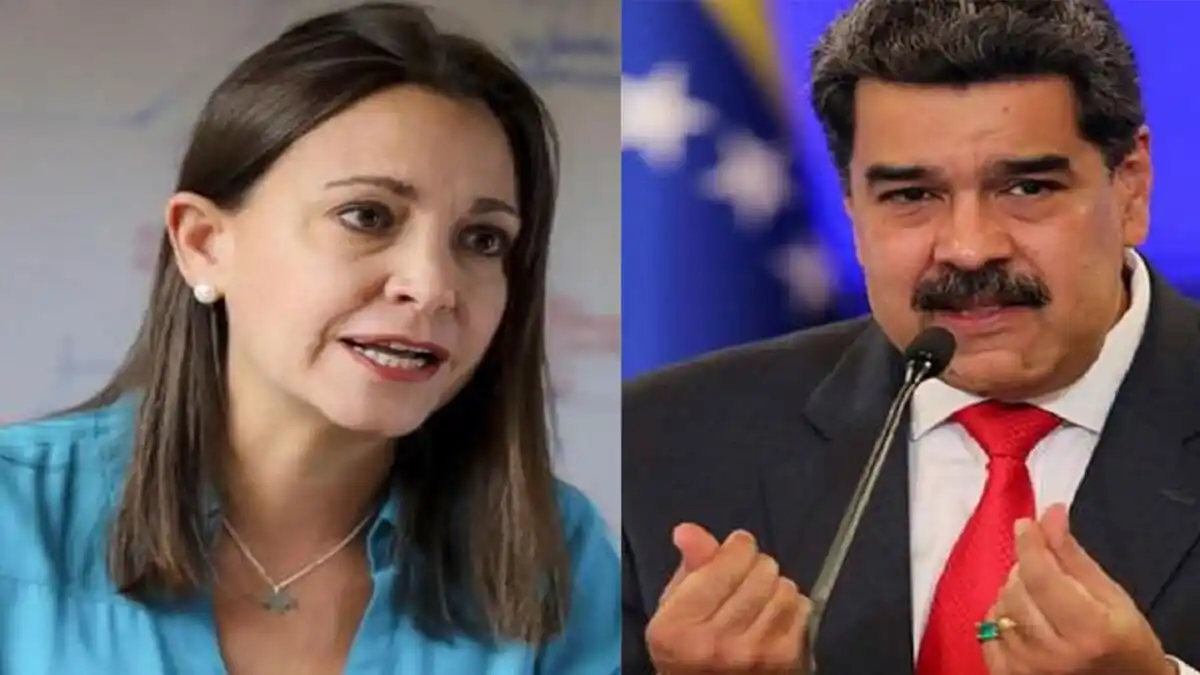 «¡QUIERES SEGUIR ROBANDO!»: María Corina Machado responde a Maduro