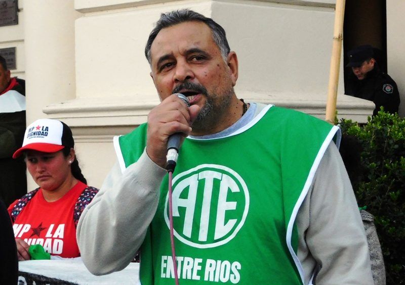 Secretario General de ATE, Oscar Muntes