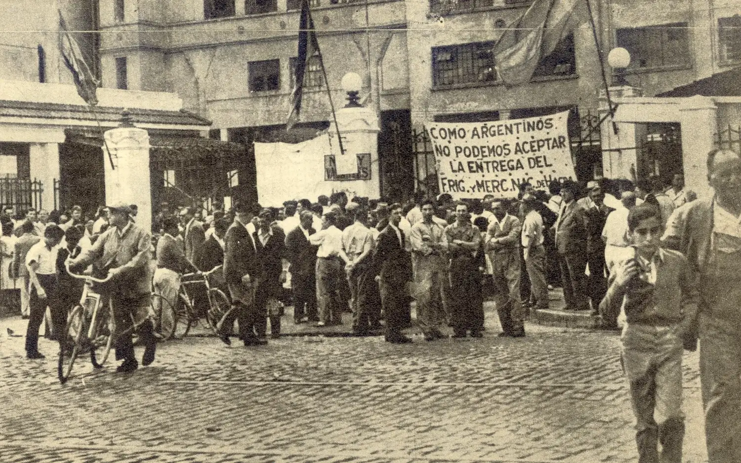 toma del frigorífico Lisandro de la Torre en 1959