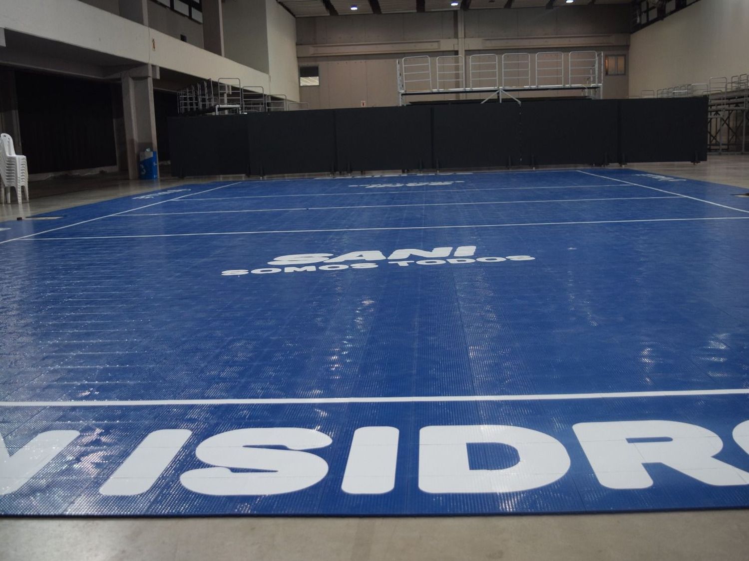 San Isidro adquirió un nuevo piso para vóley