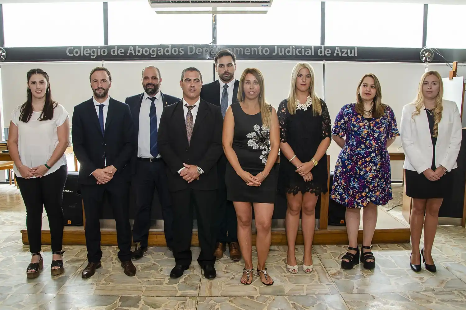 Juraron nuevos matriculados del Colegio de Abogados del Departamento Judicial Azul