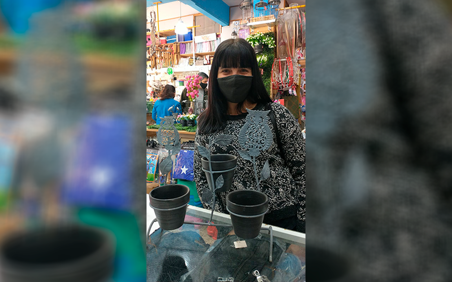 Eliana retiró su premio de La Bomba