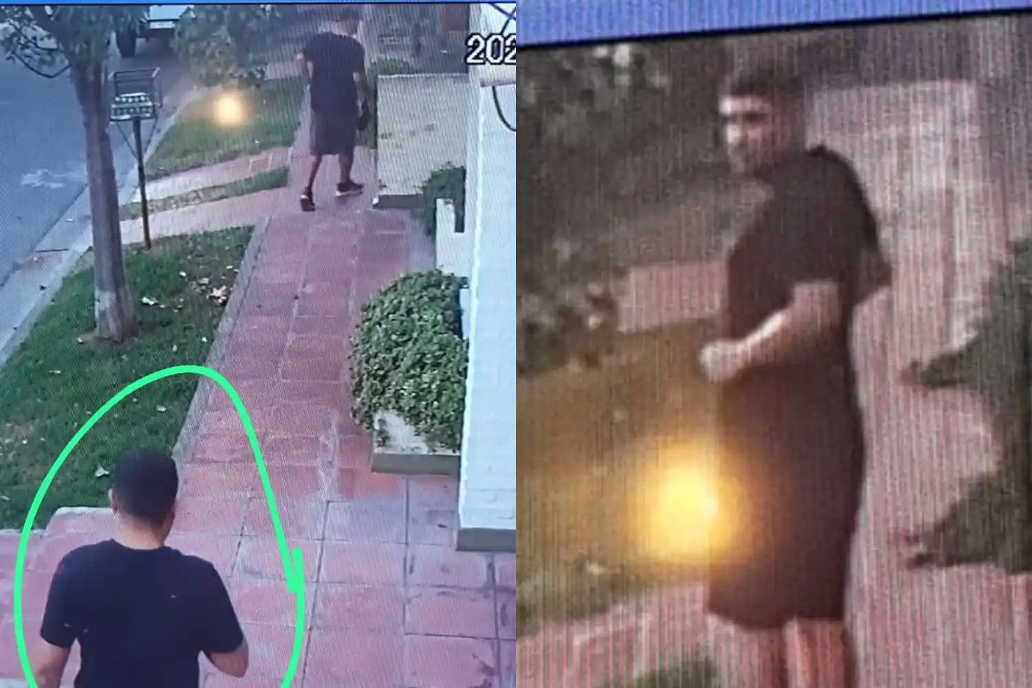 Las imágenes que se difundieron en redes sociales.