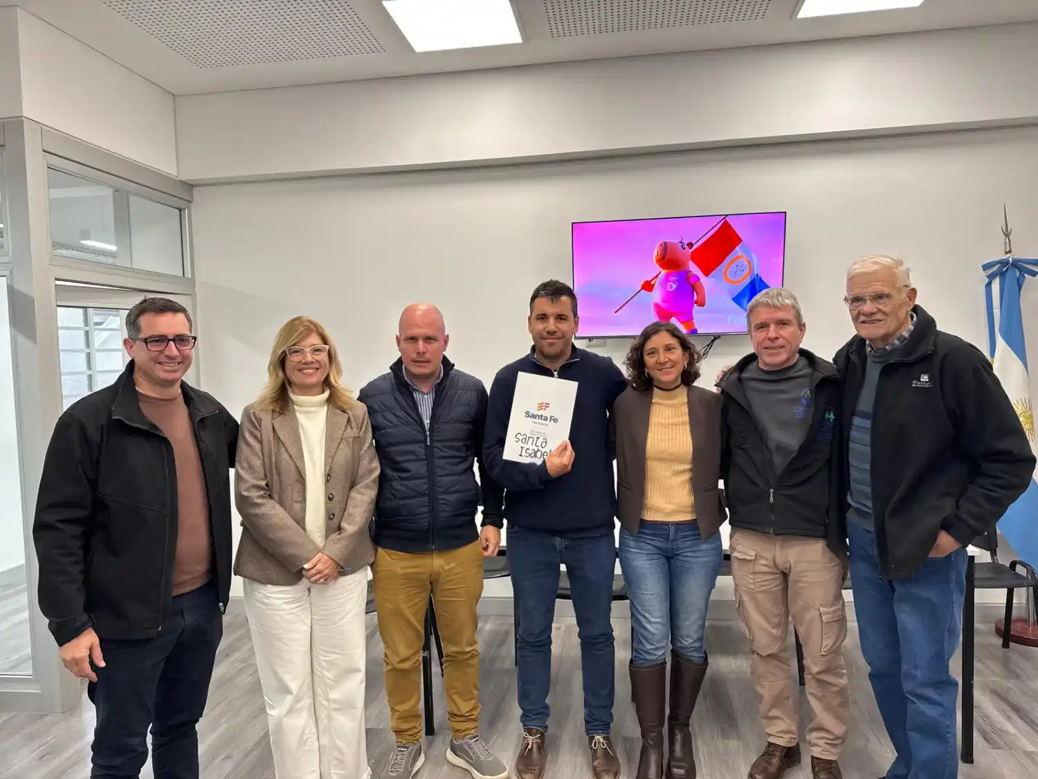 La senadora encabezó el acto de firma de convenio, acompañada de distintas autoridades.
