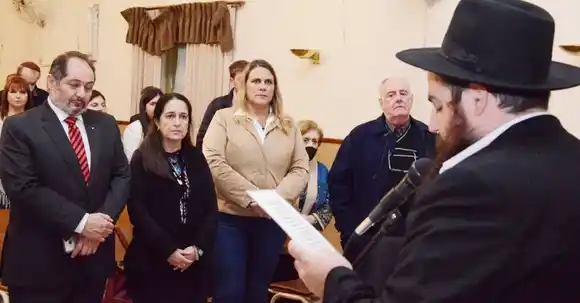 El Concejo Deliberante participó del acto en recuerdo de las víctimas del Holocausto