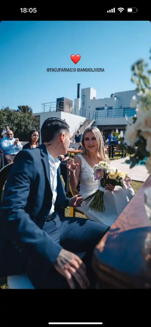 Casamiento Facundo Farías