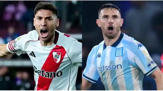 River y Racing jugarán en Rosario