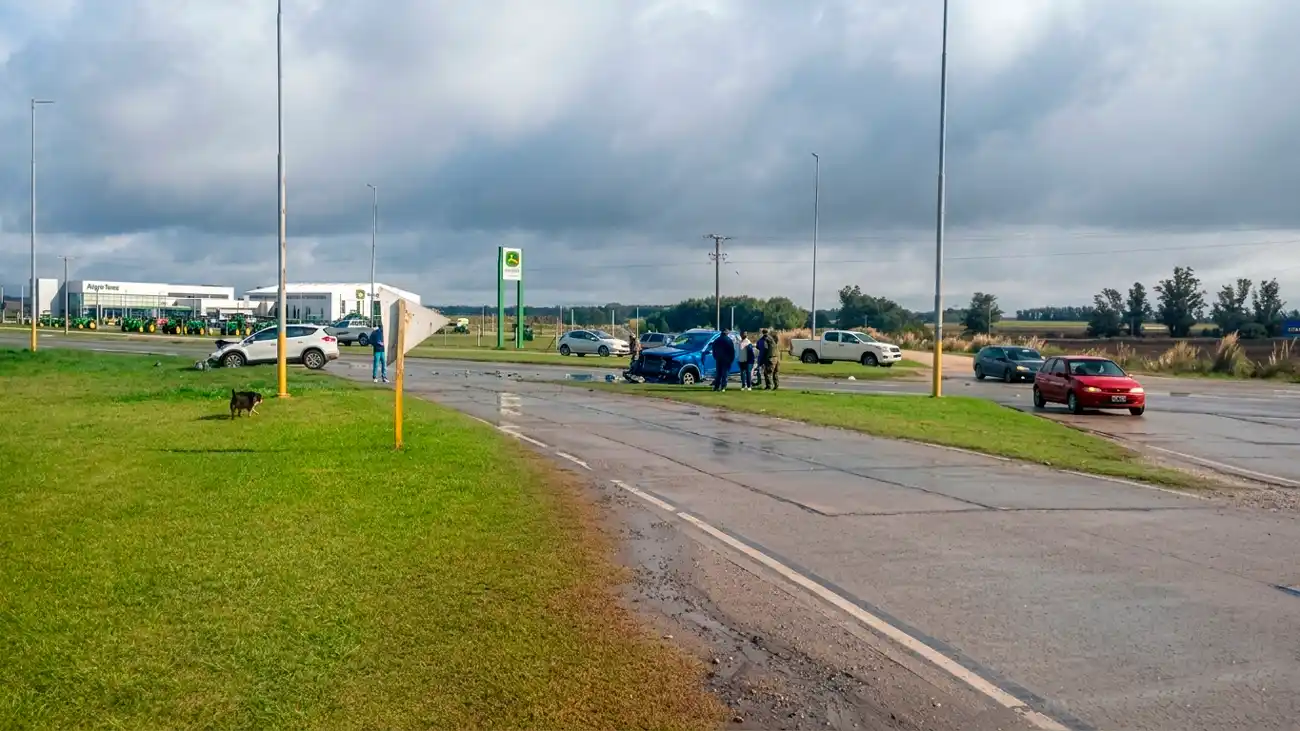 Ruta 88: otro fuerte choque en Otamendi y ya son dos accidentes en menos de 12 horas