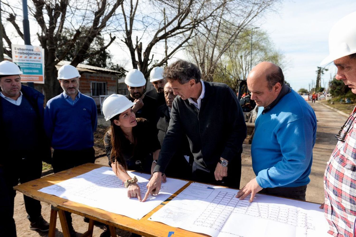 Avanzan obras de saneamiento en Berazategui: Katopodis supervisa trabajos que beneficiarán a 40 mil familias