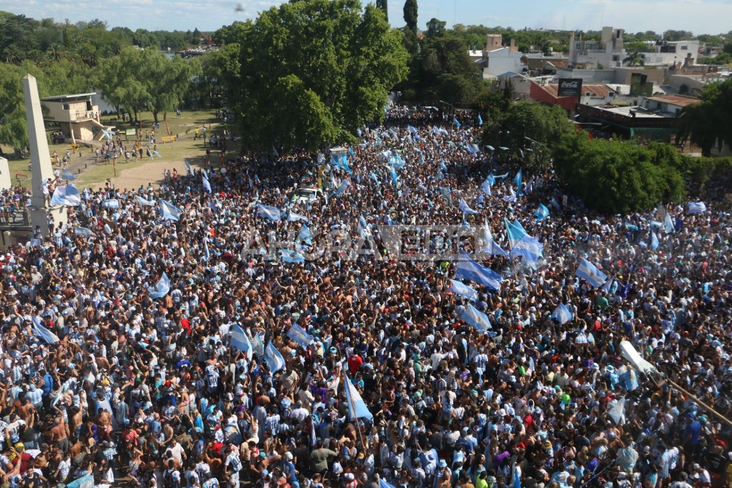 festejos argentina campeón obeliscos gualeguaychú - 2