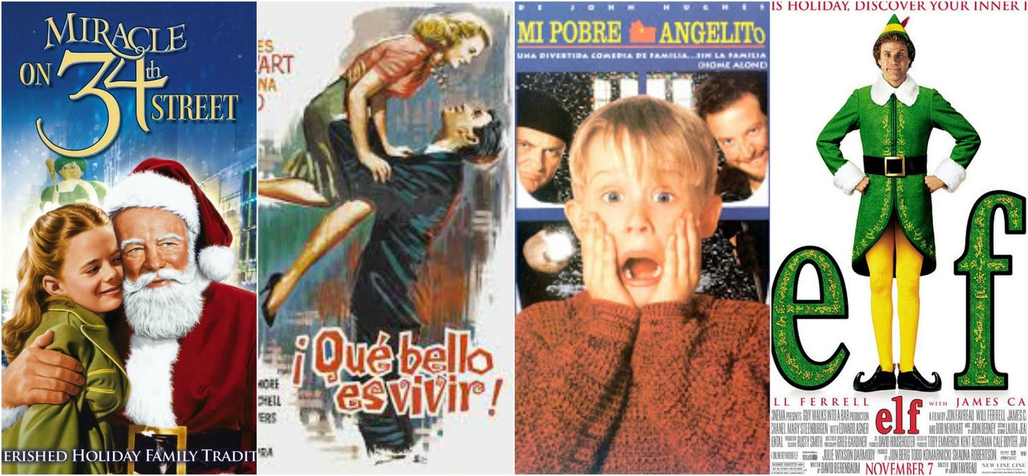 Recuerdos de Navidad en celuloide