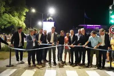 “Un abrazo entre el norte y el sur”: Bernarte inauguró la obra que unifica la avenida del Libertador