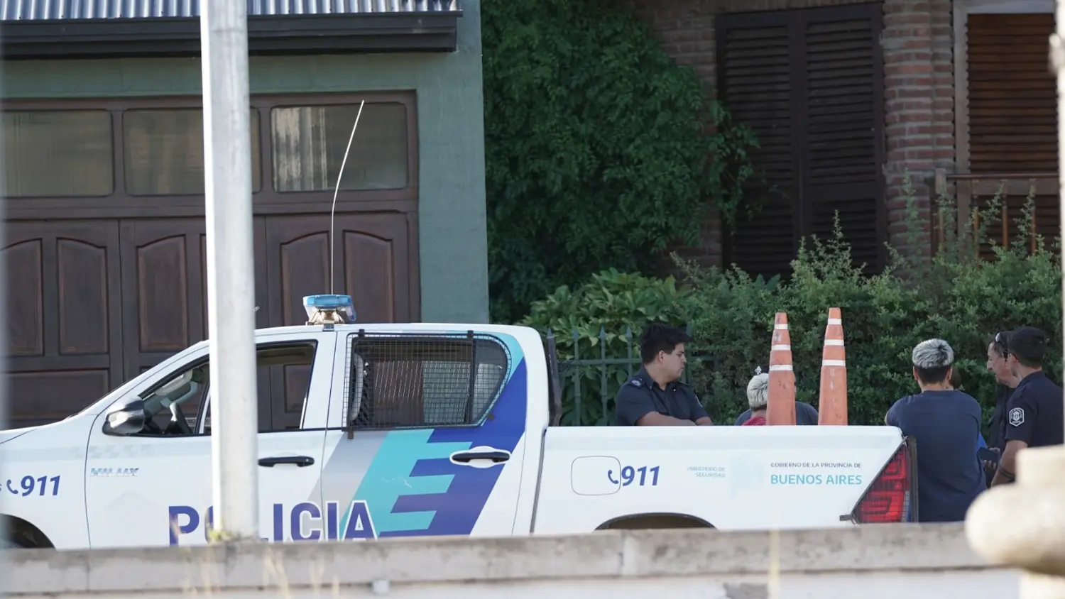 Procedimiento policial en cercanías a la Estación Terminal de Omnibus de Necochea